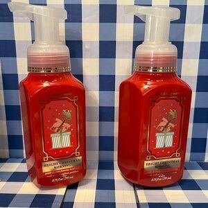 Bath & Body Works Bright Christmas Morning Foaming Hand Soap Full Size x 2